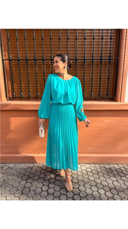 VESTIDO ADRIANA AGUAMAR