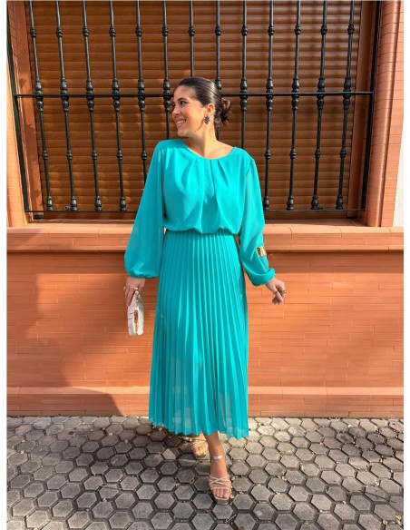 VESTIDO ADRIANA AGUAMAR