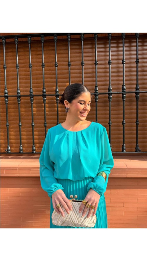 VESTIDO ADRIANA AGUAMAR