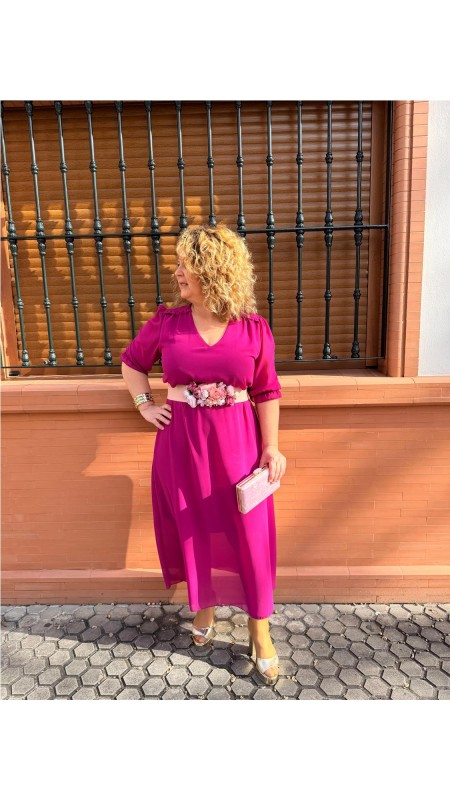 VESTIDO TAMARA BUGANVILLA