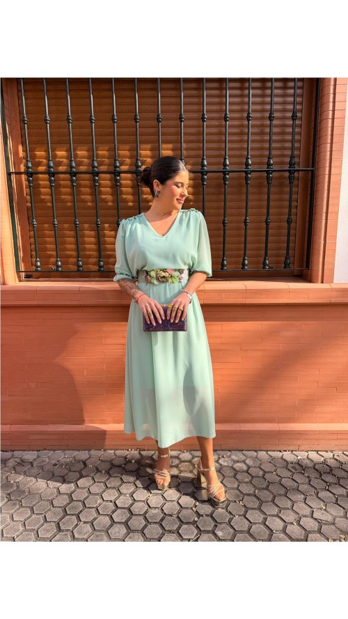 VESTIDO TAMARA AGUAMAR