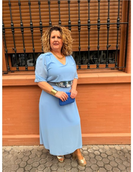 VESTIDO TAMARA CELESTE