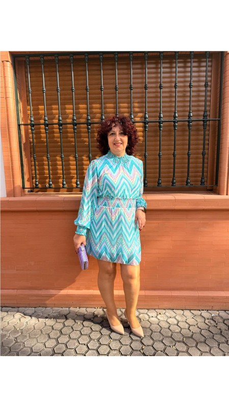 VESTIDO ALMUDENA AGUAMAR