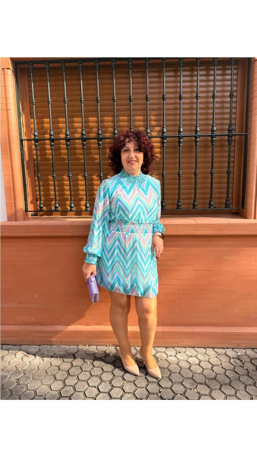 VESTIDO ALMUDENA AGUAMAR