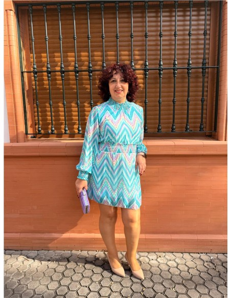 VESTIDO ALMUDENA AGUAMAR