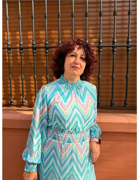 VESTIDO ALMUDENA AGUAMAR