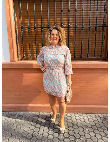 VESTIDO ALMUDENA BEIG