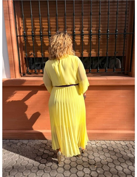 VESTIDO VERONICA AMARILLO