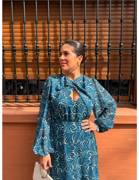VESTIDO ANTONELA AZUL