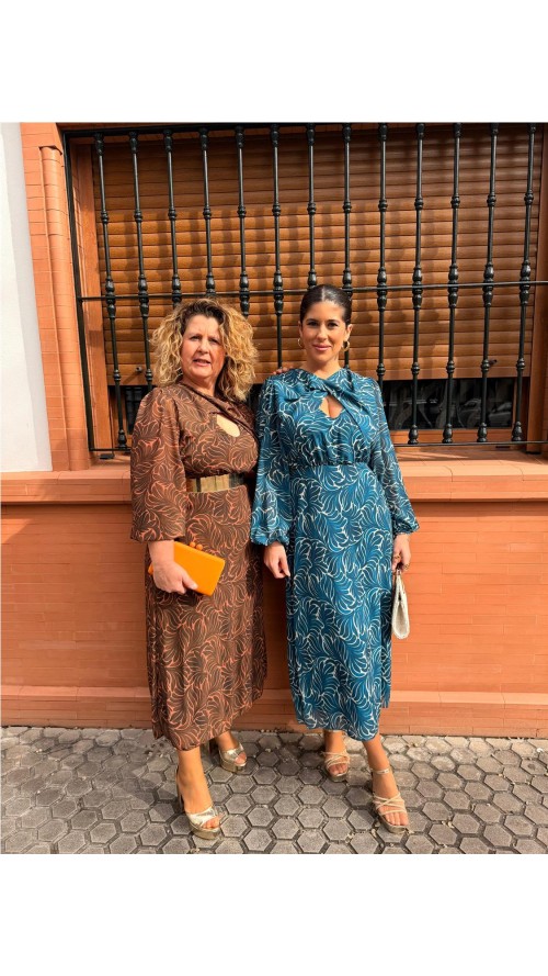 VESTIDO ANTONELA AZUL