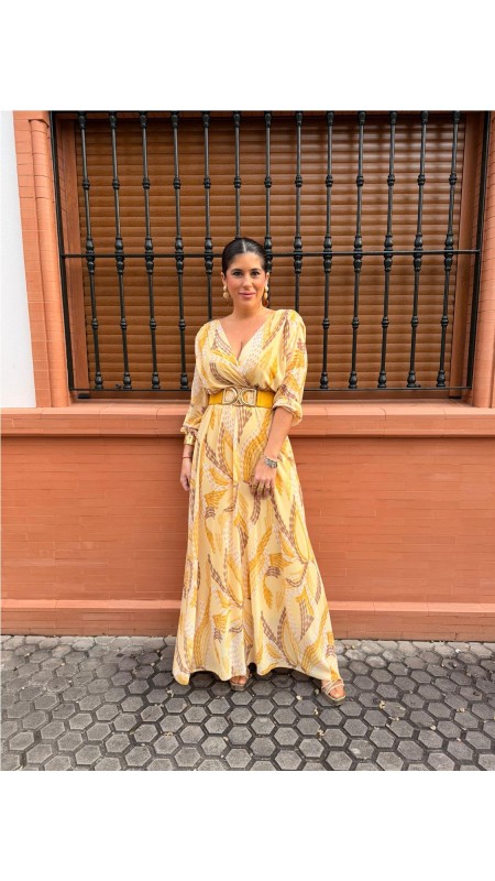 VESTIDO VIERA AMARILLO