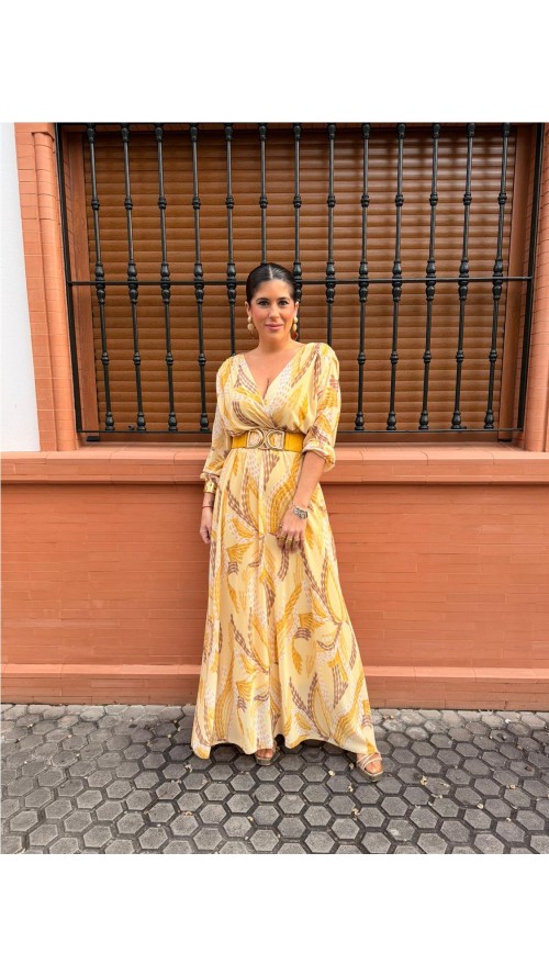 VESTIDO VIERA AMARILLO