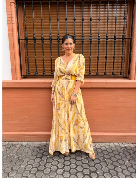 VESTIDO VIERA AMARILLO