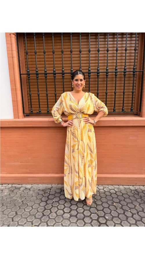 VESTIDO VIERA AMARILLO