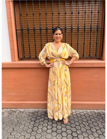 VESTIDO VIERA AMARILLO
