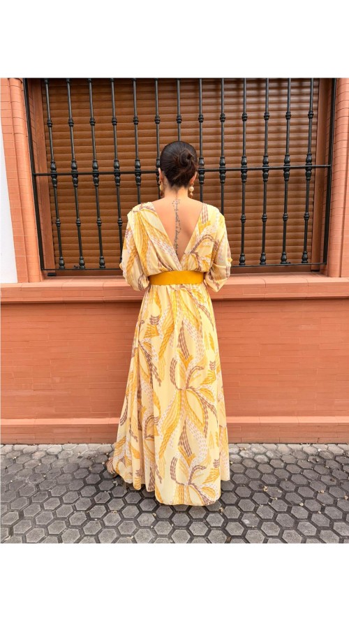 VESTIDO VIERA AMARILLO