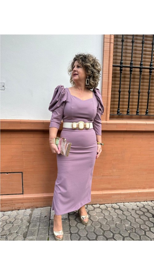 VESTIDO SAGRADO MALVA
