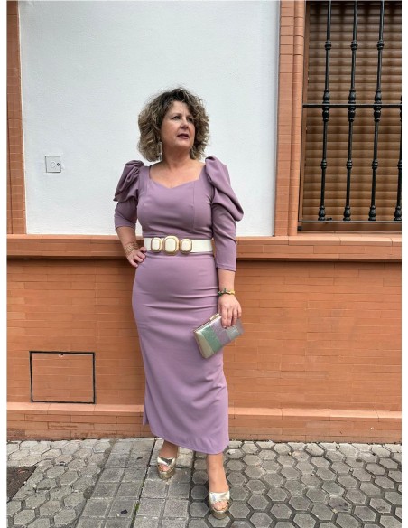 VESTIDO SAGRADO MALVA