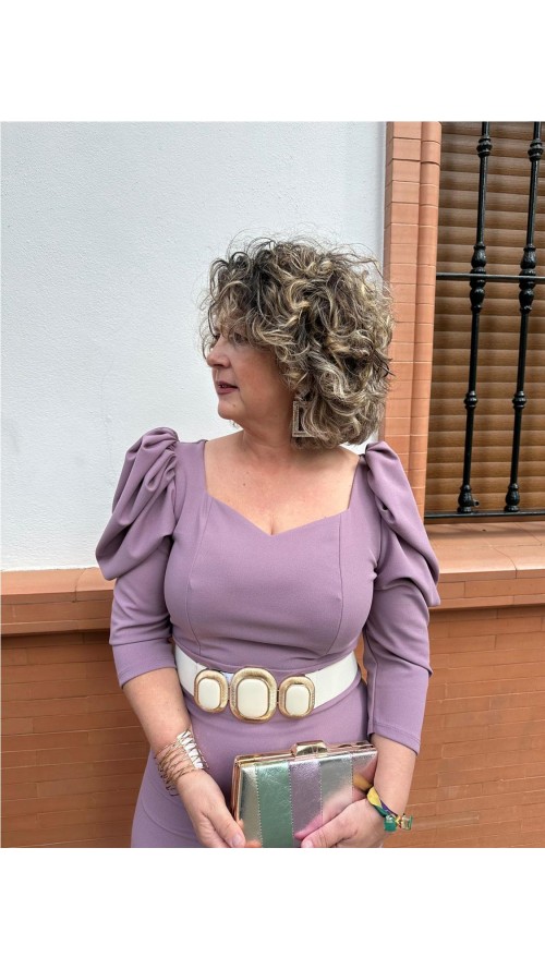 VESTIDO SAGRADO MALVA