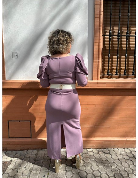 VESTIDO SAGRADO MALVA