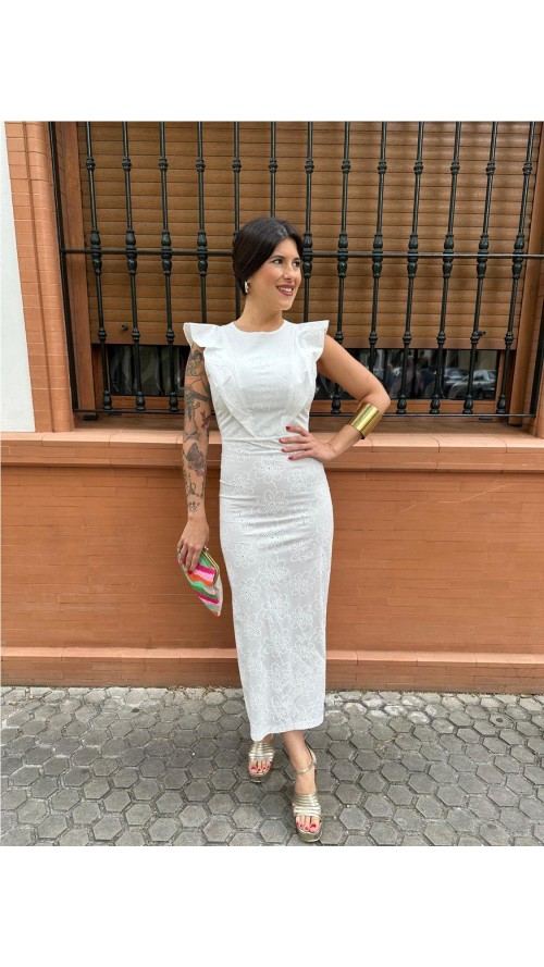 VESTIDO IDEAL BLANCO