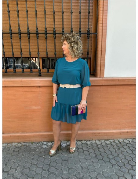 VESTIDO MEREDY PETROLEONEGRO