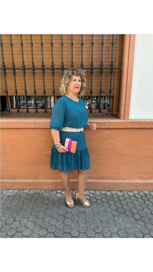 VESTIDO MEREDY PETROLEONEGRO