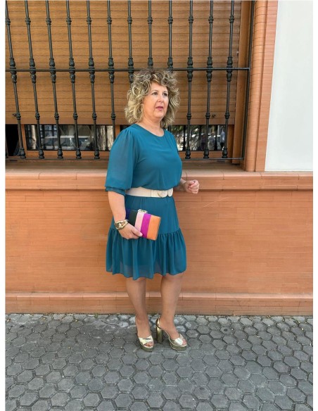 VESTIDO MEREDY PETROLEONEGRO