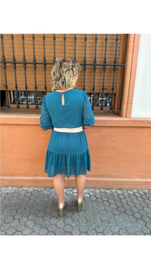 VESTIDO MEREDY PETROLEONEGRO