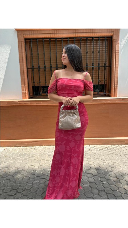 VESTIDO SANTOS CORAL