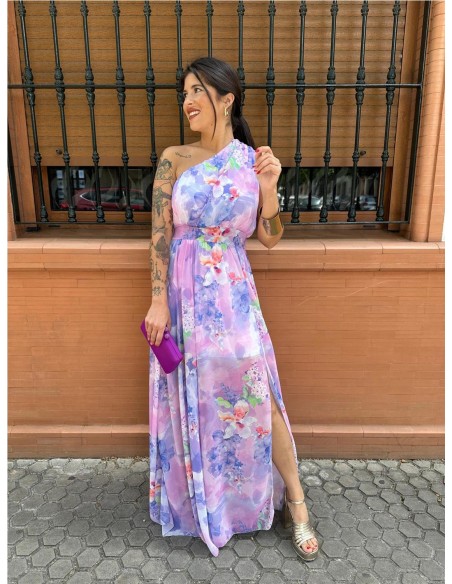 VESTIDO DOLORES MALVA