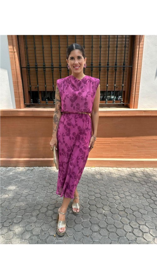 VESTIDO IRENE BUGANVILLA