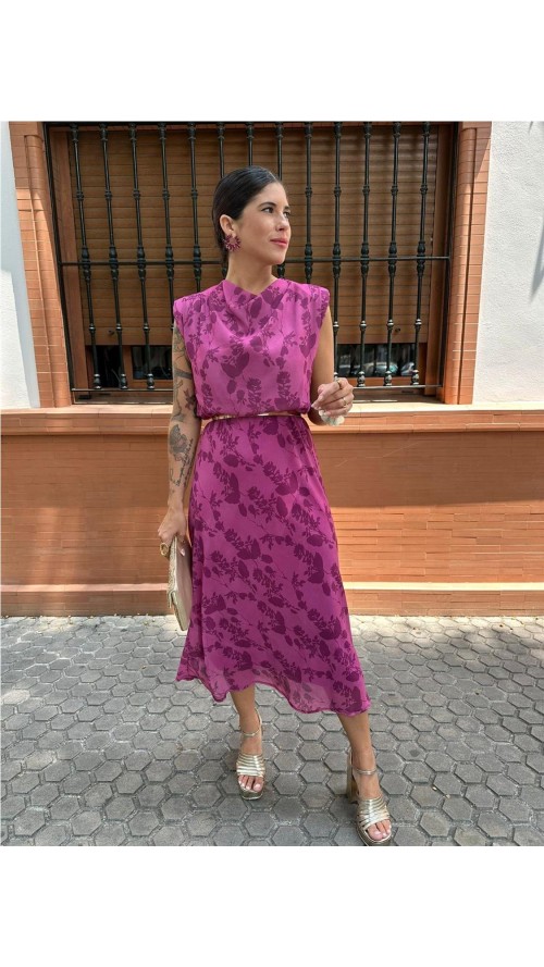 VESTIDO IRENE BUGANVILLA