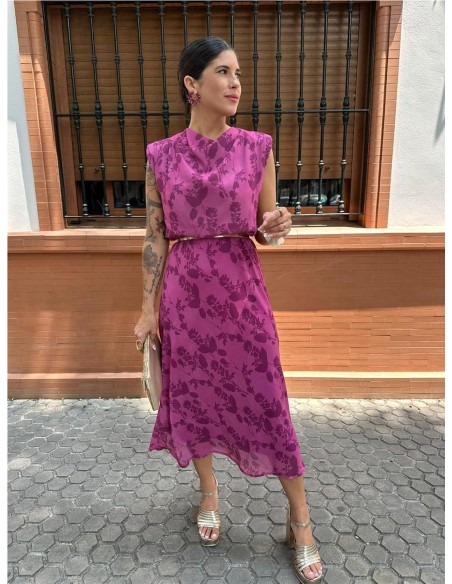 VESTIDO IRENE BUGANVILLA