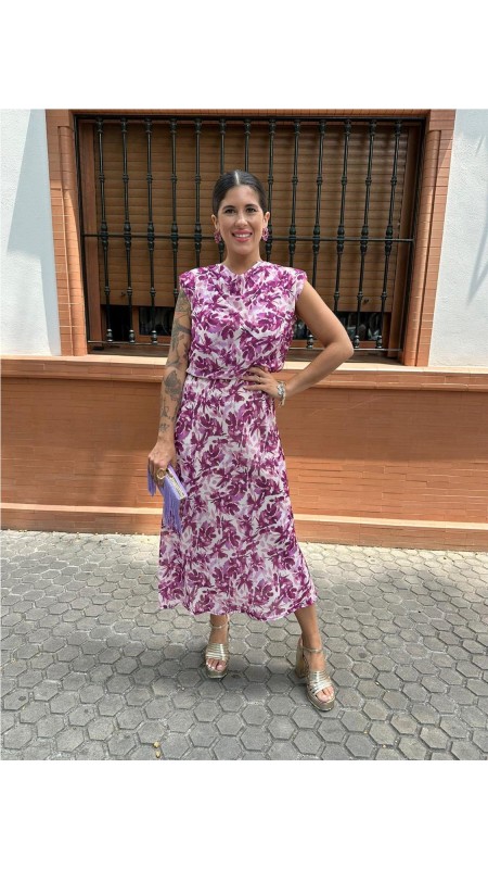 VESTIDO IRENE MALVA