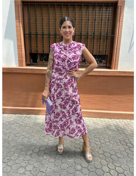 VESTIDO IRENE MALVA