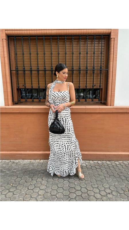 VESTIDO LUNAR BLANCO