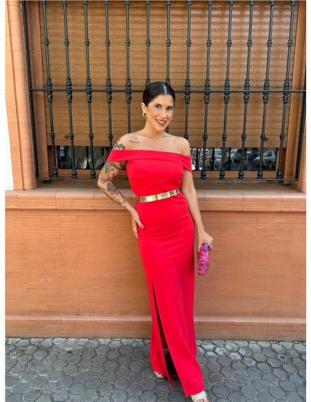 VESTIDO BEATRIZ ROJO