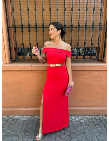 VESTIDO BEATRIZ ROJO
