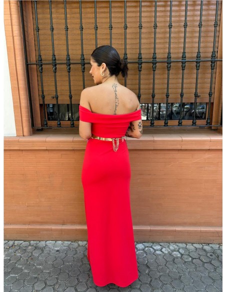 VESTIDO BEATRIZ ROJO
