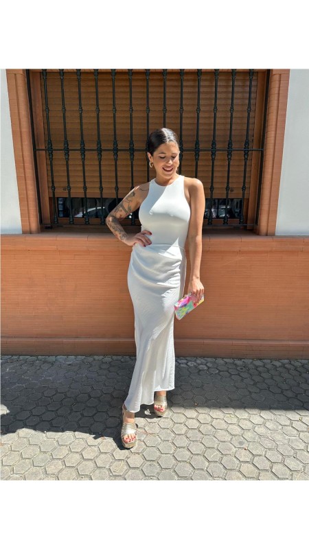 VESTIDO PILAR BLANCO