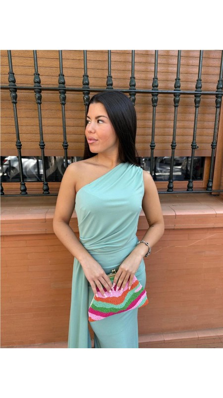 VESTIDO BERTA VERDE JABONOSO 2