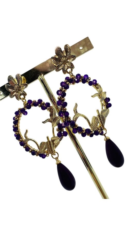 PENDIENTE 002 MORADO