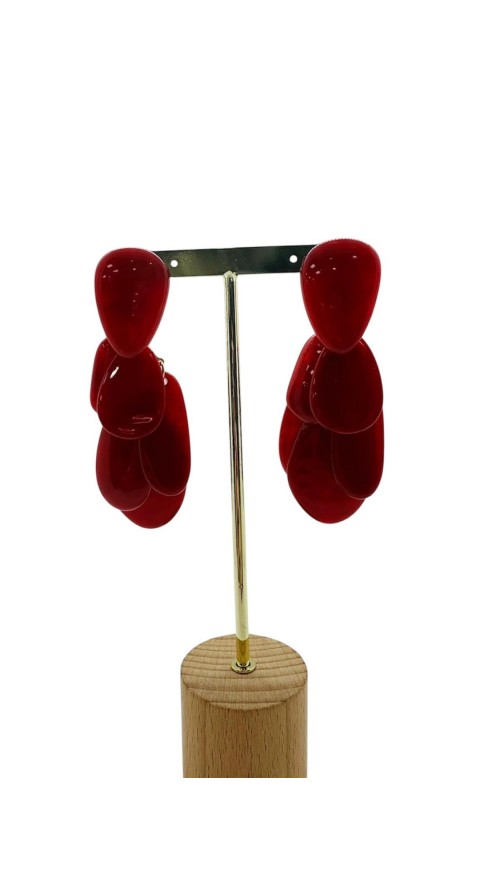PENDIENTE 4033 ROJO