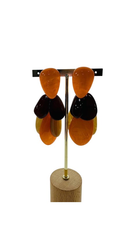 PENDIENTE 4033 NARANJA