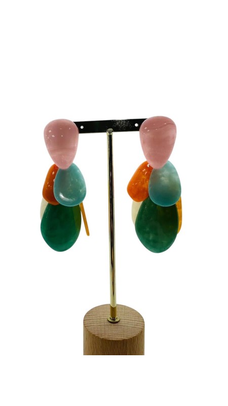 PENDIENTE 4033 MULTICOLOR