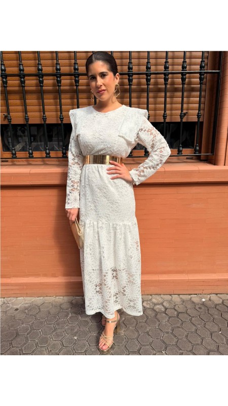 VESTIDO AZAHARA BLANCO 2