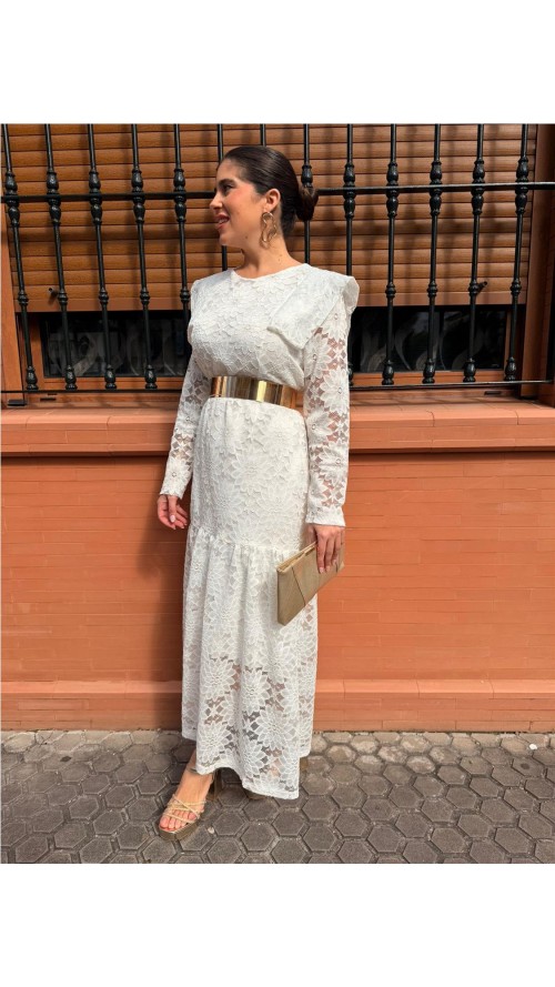 VESTIDO AZAHARA BLANCO