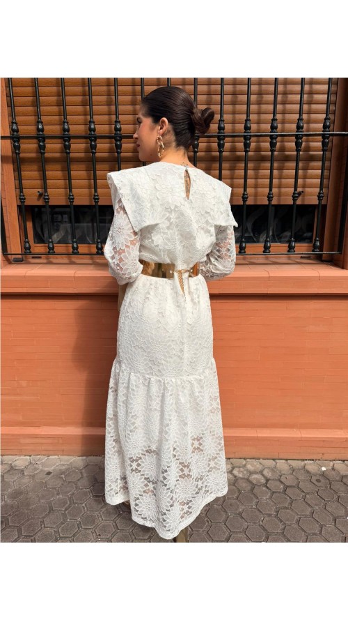 VESTIDO AZAHARA BLANCO