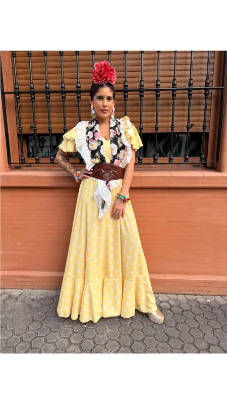 BATA HUELVA AMARILLO